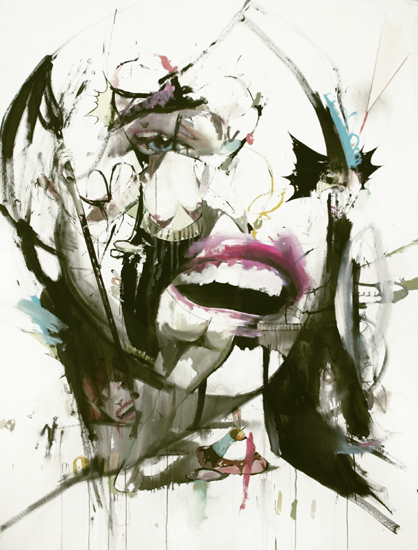 The-wrong-series-part-3-acrylicink-on-canvas-130x170cm