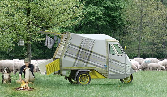 geburtstagssprche fr camper Geburtstagskarte "Retro Bus Abenteuer"