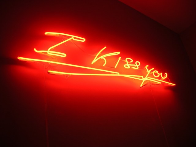 neon art from uk artist tracey emin