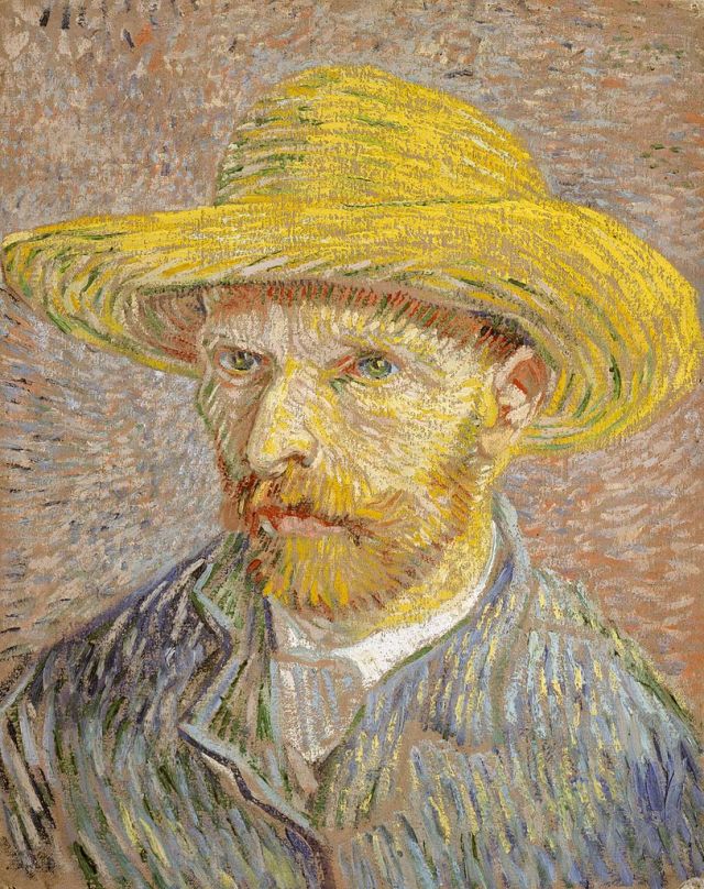 811px-Van_Gogh_Self-Portrait_with_Straw_Hat_1887-Metropolitan