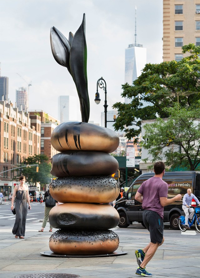 hanna-linden-everything-bagel-sculptures-new-york-designboom-06