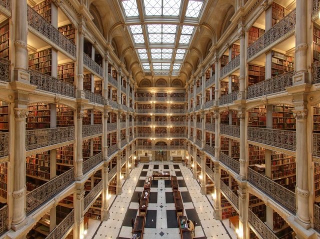 Peabody Library, John Hopkins University